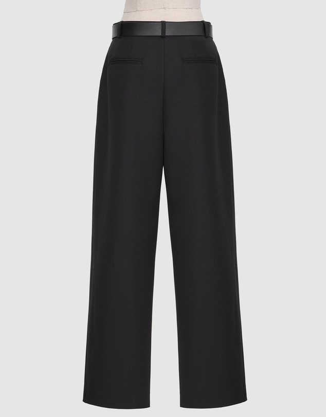 Source Unknown - Matteo Belted Tuck Trousers