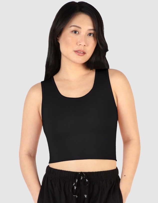 B Free Intimate Apparel - Cotton Chest Binder Crop Tank
