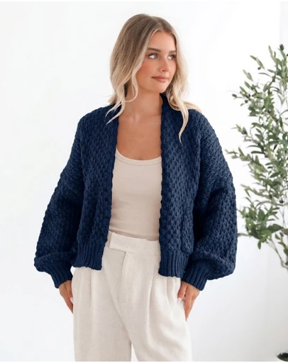 Esther & Co - Dorine Cardigan - Navy