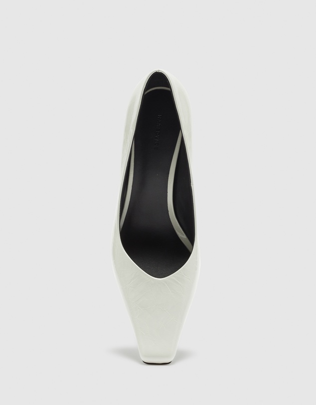Nakedvice - The Monroe White Heel