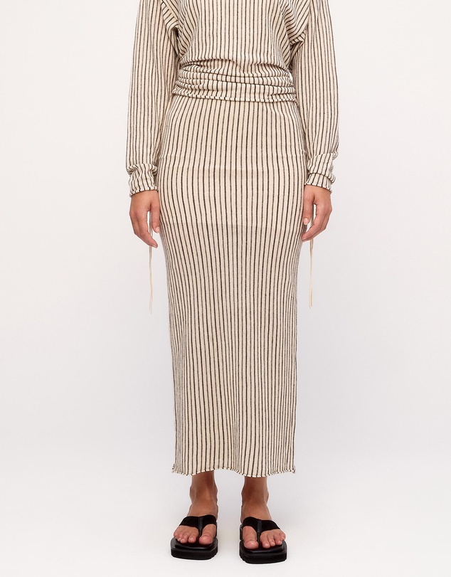Zulu & Zephyr - Semi Sheer Knit Skirt