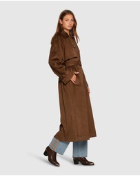 Belle & Bloom - Long Lost Lover Soft Maxi Trench