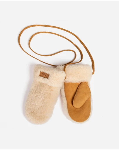 Ozwear Connection Uggs - Ugg Kids Sheepskin Mittens