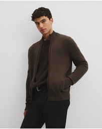 Country Road - Australian Cotton Zip Through Knit Jacket