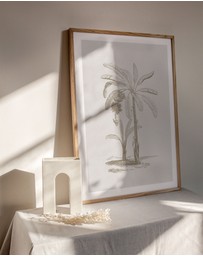 Olive et Oriel - Vintage Palm I Art Print