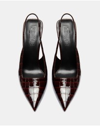 FEMME LA - G63 Slingback Heels