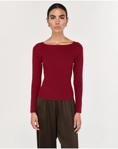 Staple the Label - Eon Long Sleeve Knit Top