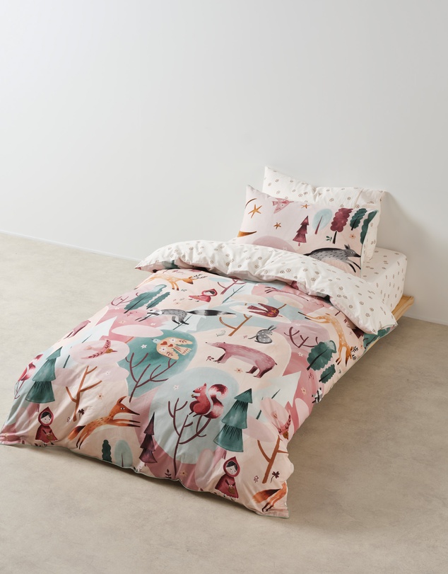 Linen House Kids - Folk Woodland Quilt Cover Set