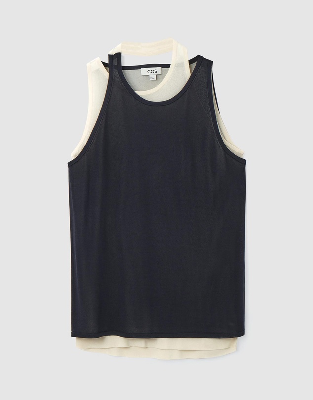 COS - Layered Knitted Tank Top