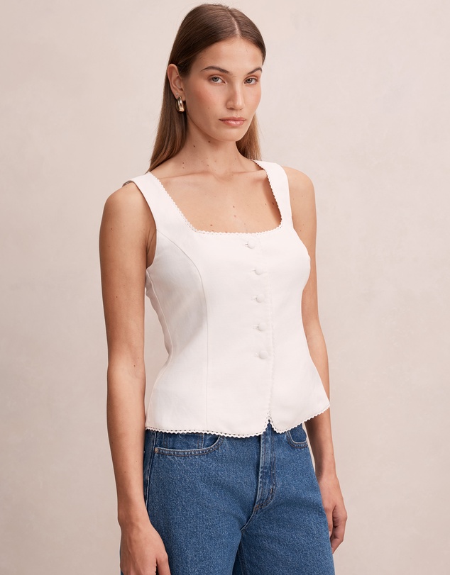 Forever New - Romy Button Top