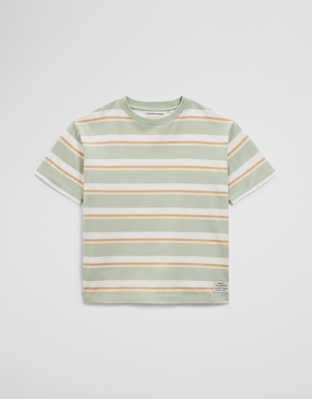 Country Road - Oversized Stripe Short Sleeve T-shirt