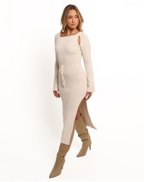 Petal & Pup - Edina Midi Dress - White