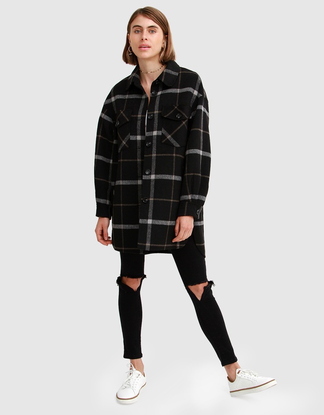 Belle & Bloom - River’s Edge Plaid Shacket