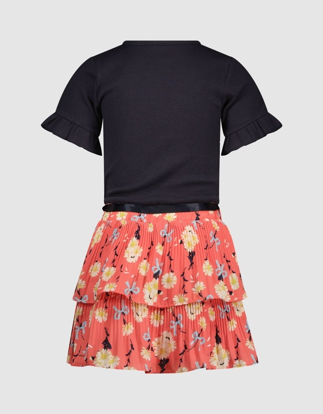 Le Chic - SILA Daisies & Bows Mix Dress - Kids-Teens