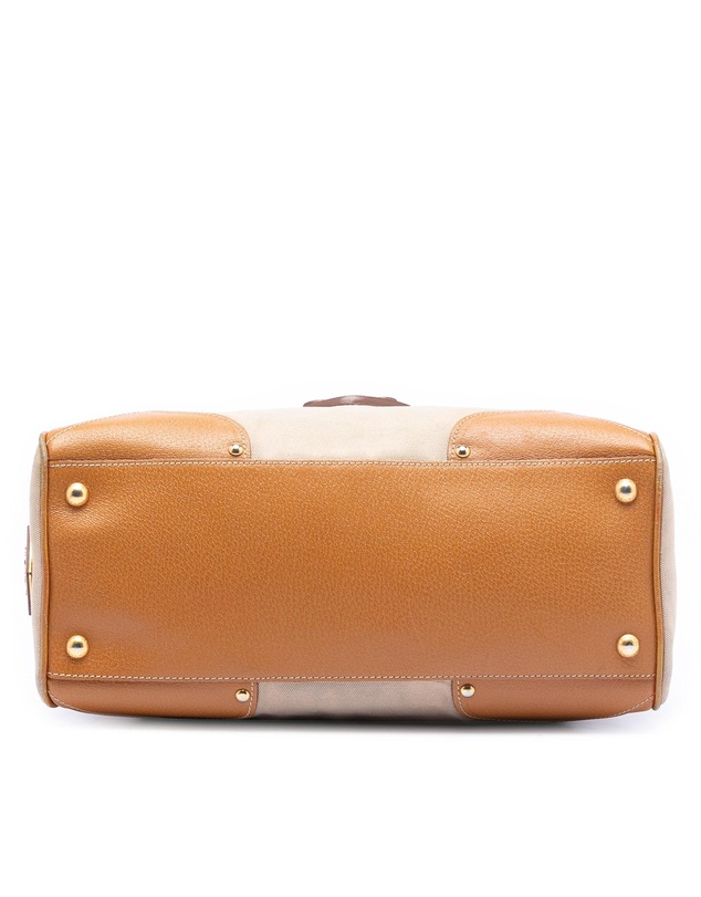 Pre-Loved by Azura Reborn - Pre-Loved Cinghiale Trimmed Canapa Top Handle Bag