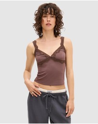 BDG By Urban Outfitters - Lace Trim Cami