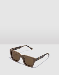 Hawkers Co - HAWKERS - Brown Olive ONE UPTOWN Sunglasses for Men and Women UV400