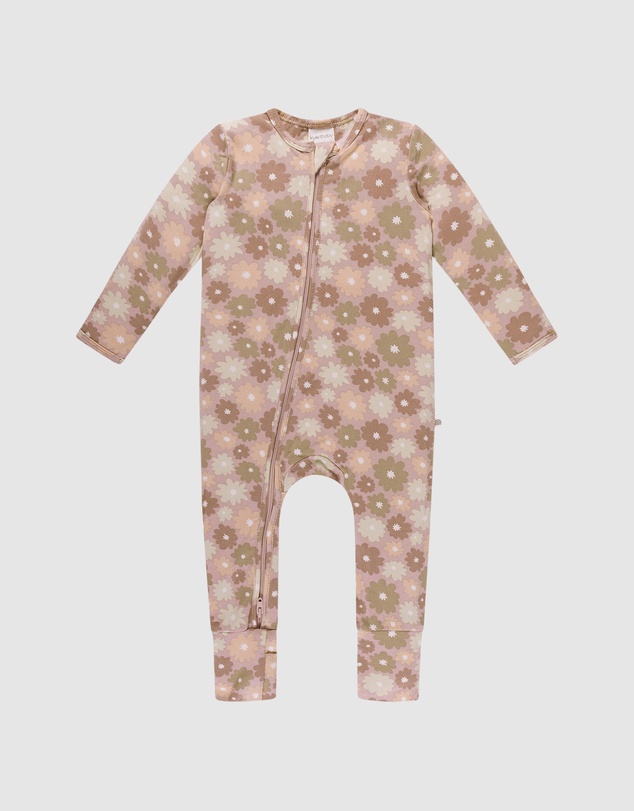 Kynd Baby - Day Or Night Onesie in Bold Floral