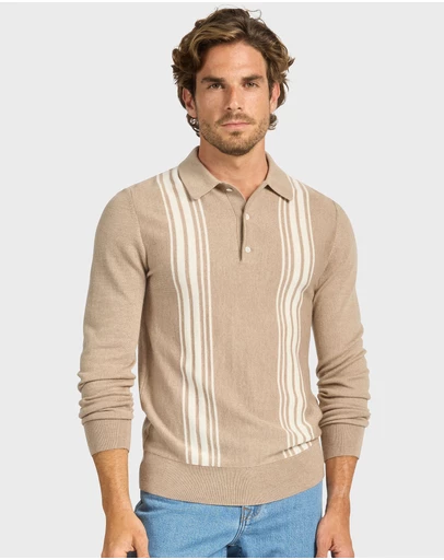 Academy Brand - Herbie Merino Polo