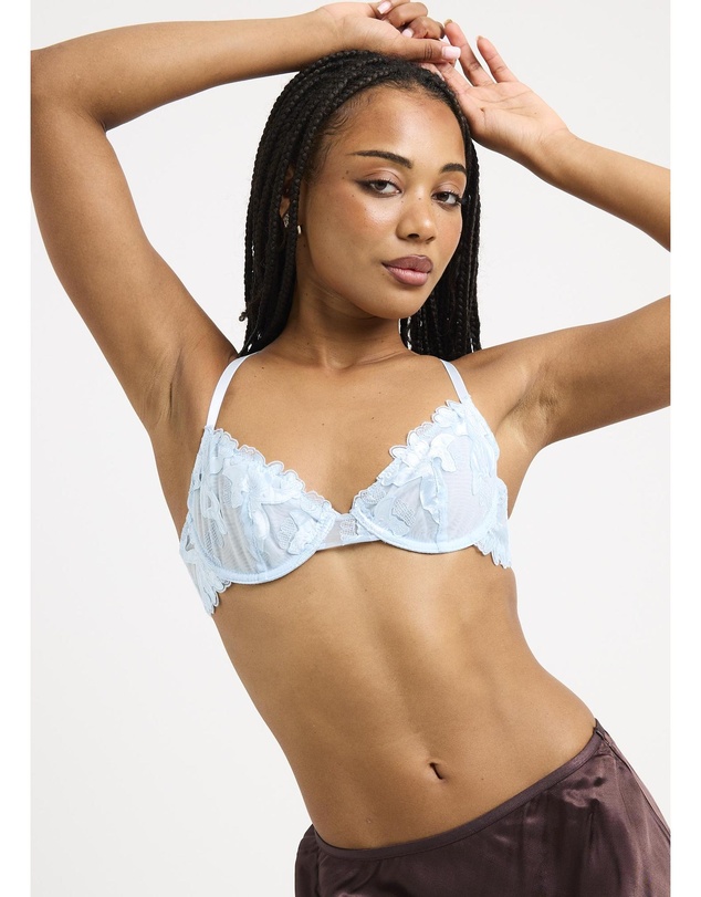 Love Notes - Ebba Embroidery Mesh Underwire