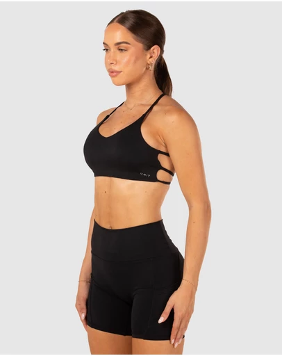UNIT - UNIT Ladies Flow Strap Activewear Sports Bra