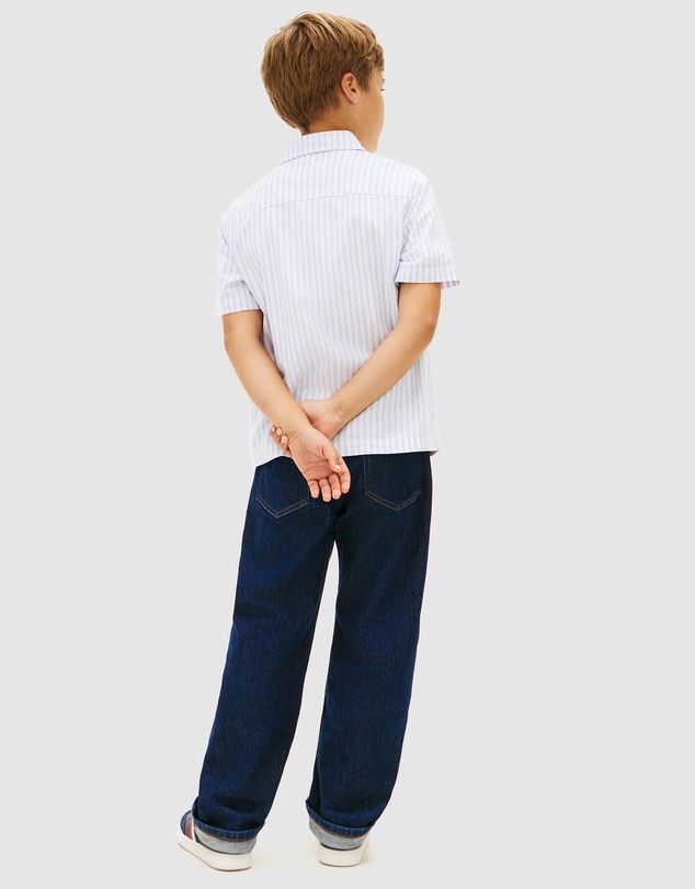 Tommy Hilfiger - Flex Ithaca Stripe Shirt SS - Kids