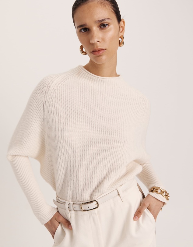 SABA - Nora Wool Batwing Sweater