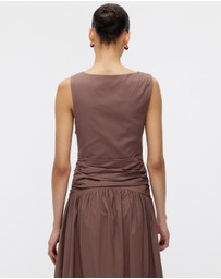 Minima Esenciales - Lyris Drop Waist Maxi Dress
