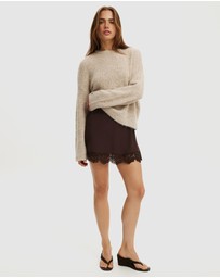 Cotton On - Luxe Crew Neck Sweater