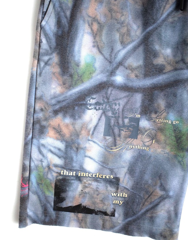 JUNGLES JUNGLES - Love for Life Camo Shorts