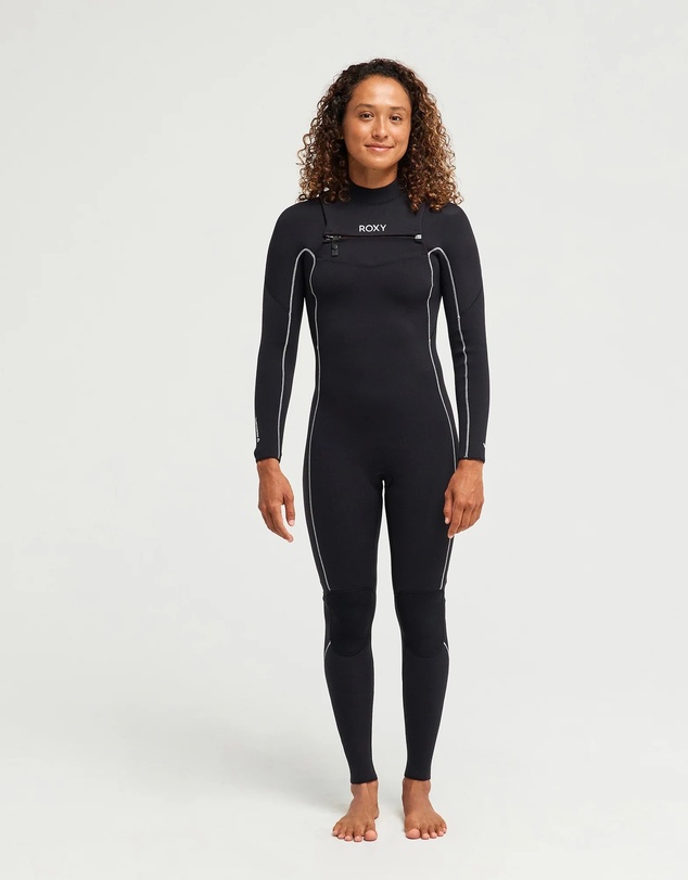 Roxy - Womens 4/3mm Elite Extra Stretch Chest Zip Wetsuit