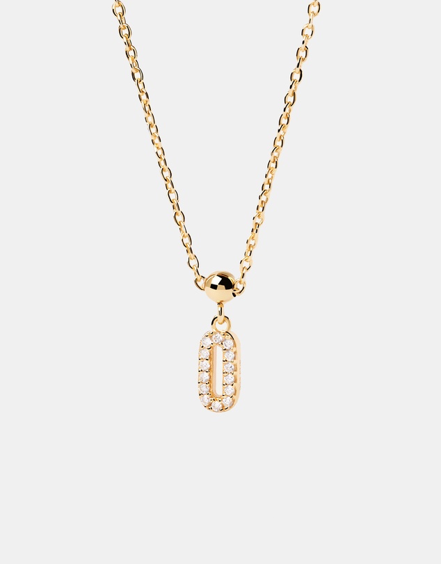 PDPAOLA - Charm Necklace Number 0 Charm