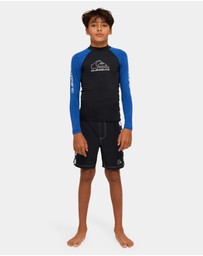 Quiksilver - Boys 8 to 16 On Tour Long Sleeve Rash Vest