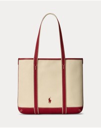 Polo Ralph Lauren - Polo Bear Canvas Small Shopper Tote