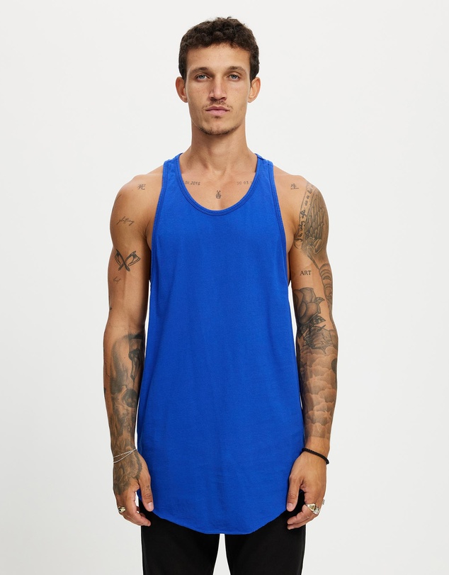 Surrounded By Ghosts - The Travertine Cotton Singlet