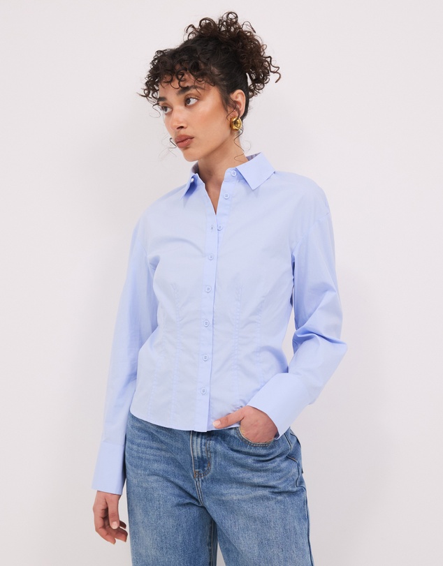 Calli - Hailey Pin Tuck Shirt