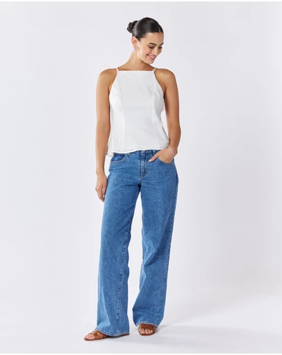 ids - Sunset Criss-Cross Top