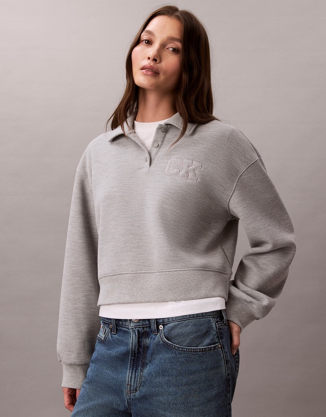 Calvin Klein Jeans - Relaxed CK Polo Sweatshirt