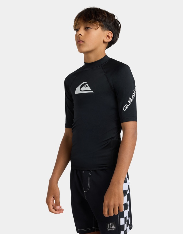 Quiksilver - Boys 8 to 16 All Time Rash Vest