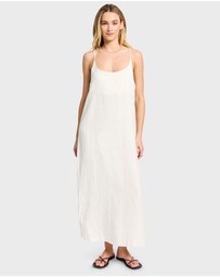 Academy Brand - Essential Linen Slip Dress