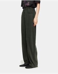 JNBY - JNBY Denim Effect Wide-Leg Trouser