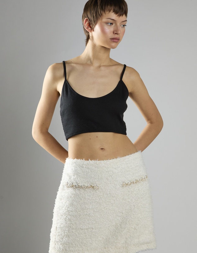 Glamorous - Textured Mini Skirt