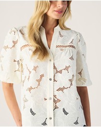 MOS The Label - Whisper Embroidery Blouse
