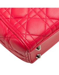 Pre-Loved by Azura Reborn - Pre-Loved dior Lady Dior Medium Tote Lambskin