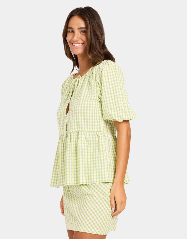 Roxy - Womens Charlie Check Top