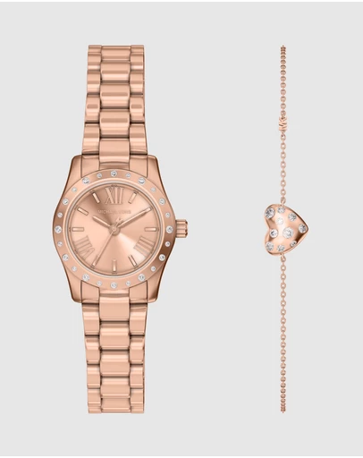 Michael Kors - Lexington Rose Gold Analogue Watch