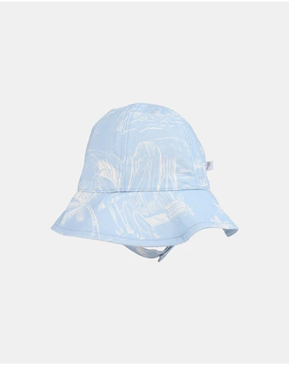 Fox & Finch - Surf's Up Linework Sunhat - Kids
