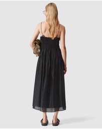 & Other Stories - Ruched Midi Dress
