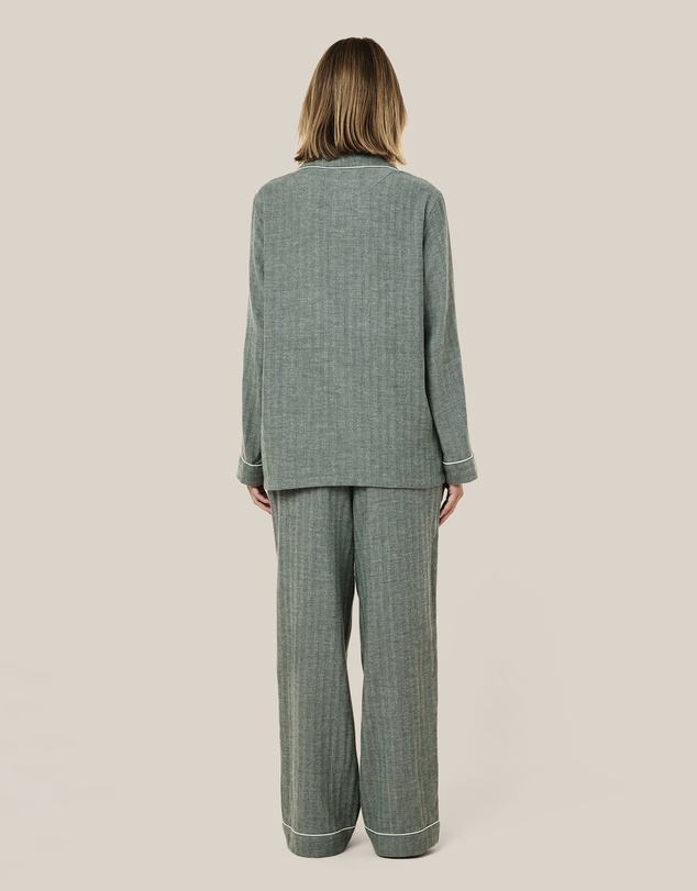 Papinelle - Super Soft Brushed Herringbone PJ