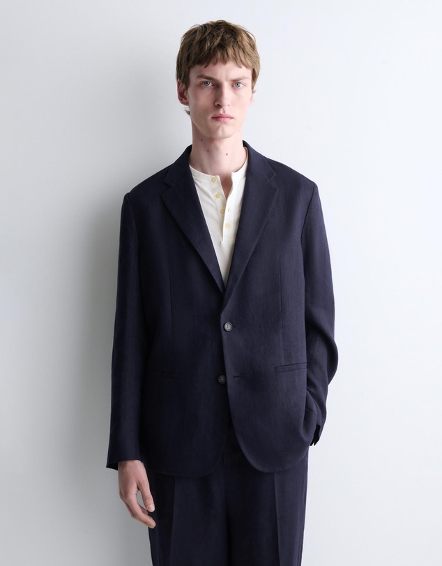COS - Single-Breasted Linen Blazer